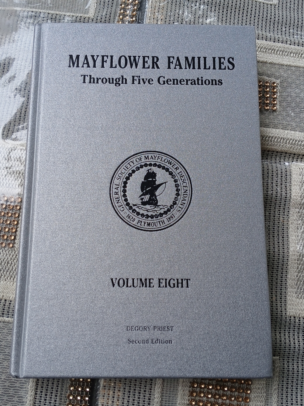 Mayflower Families Through Five Generations, Vol 8, 2nd ed. Degory Priest 2008HC
